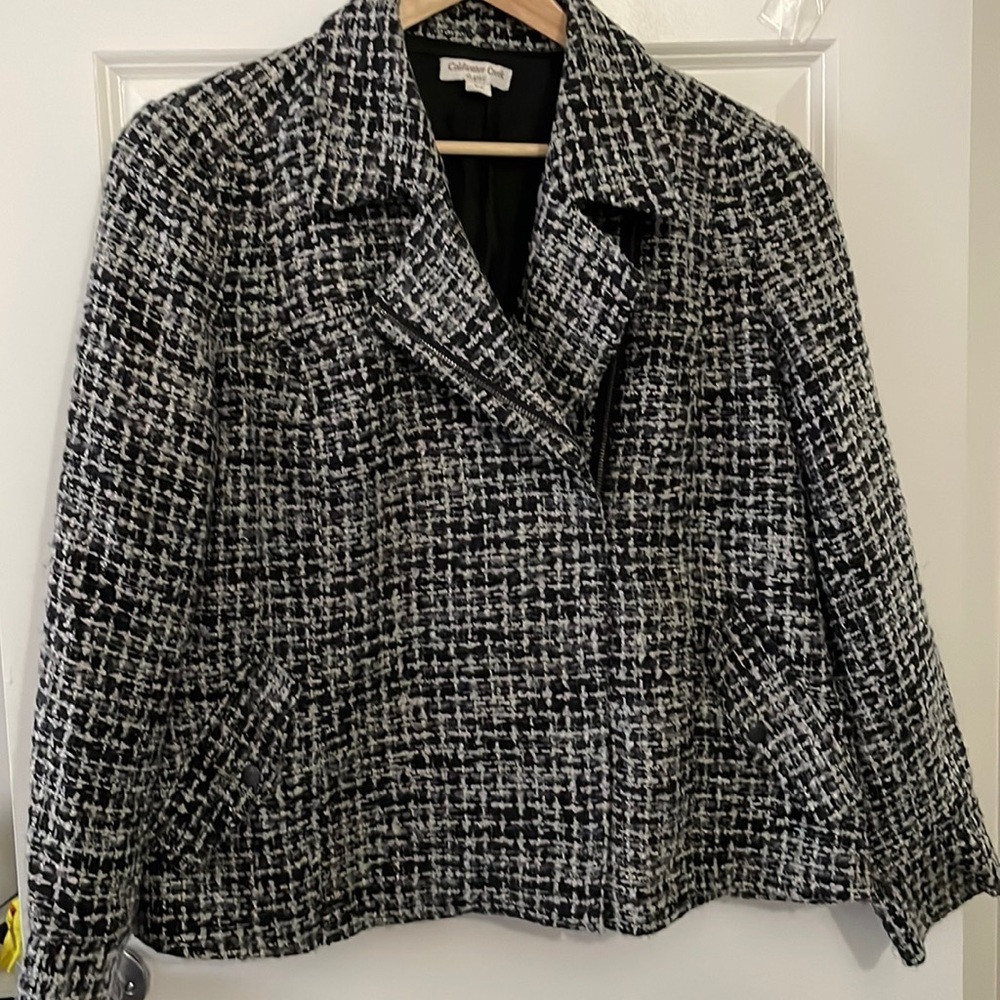Coldwater Creek Tweed Jacket Size 18W